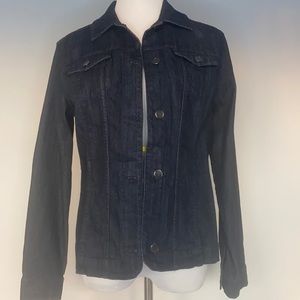Croft&Barrow Denim Jacket Dark Blue |Size S